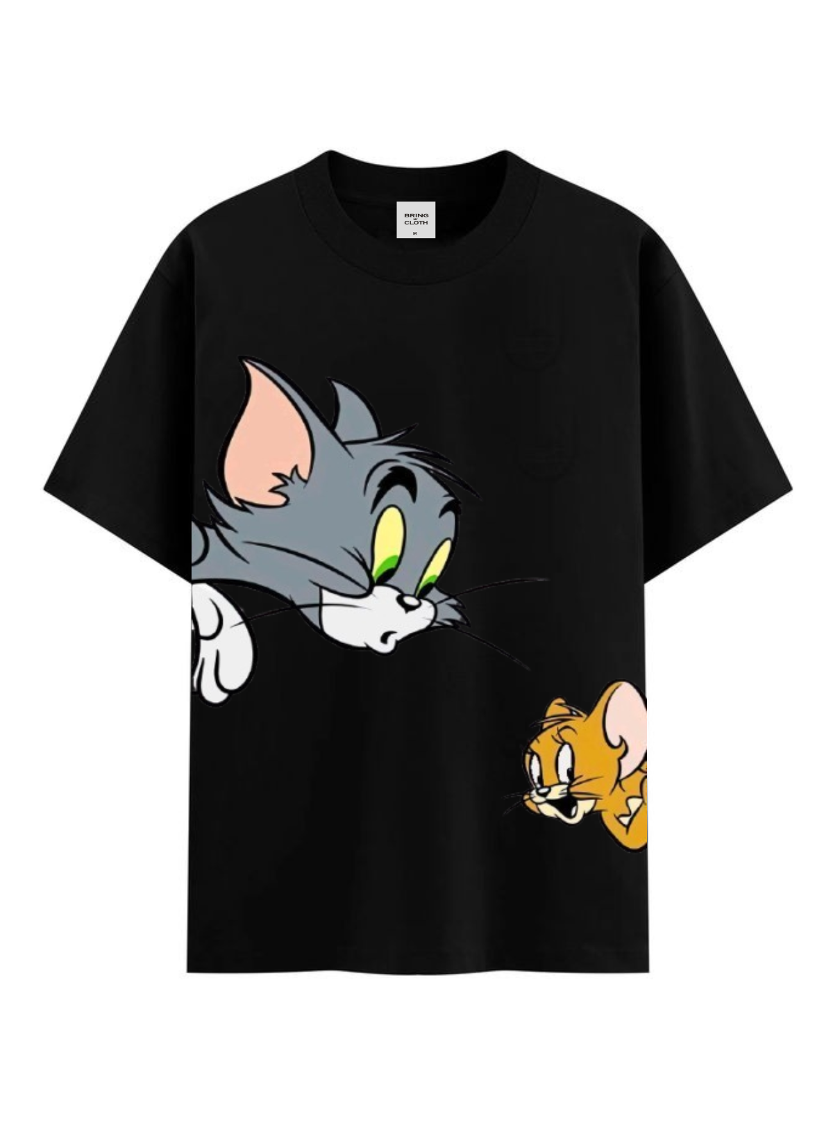 TOM & JERRY BLACK TEE