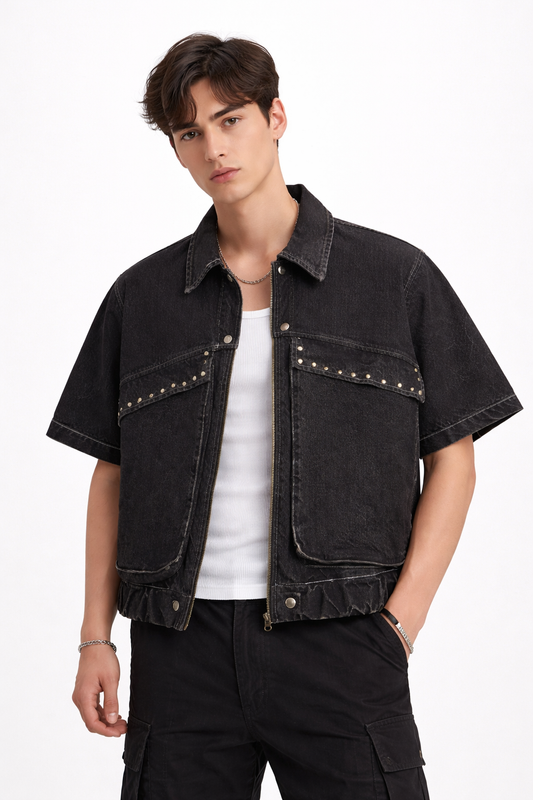 Shadow Rivet Utility Denim