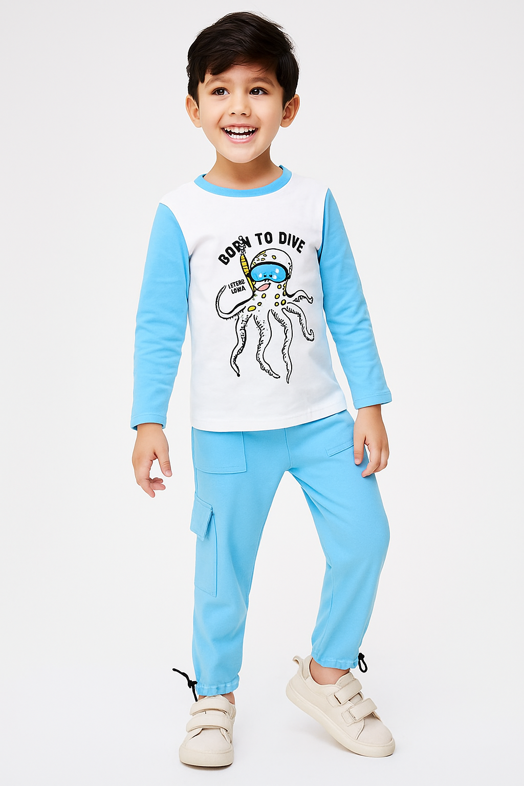 KIDS CORD SET - BORN TO DIVE