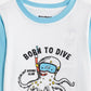 KIDS CORD SET - BORN TO DIVE