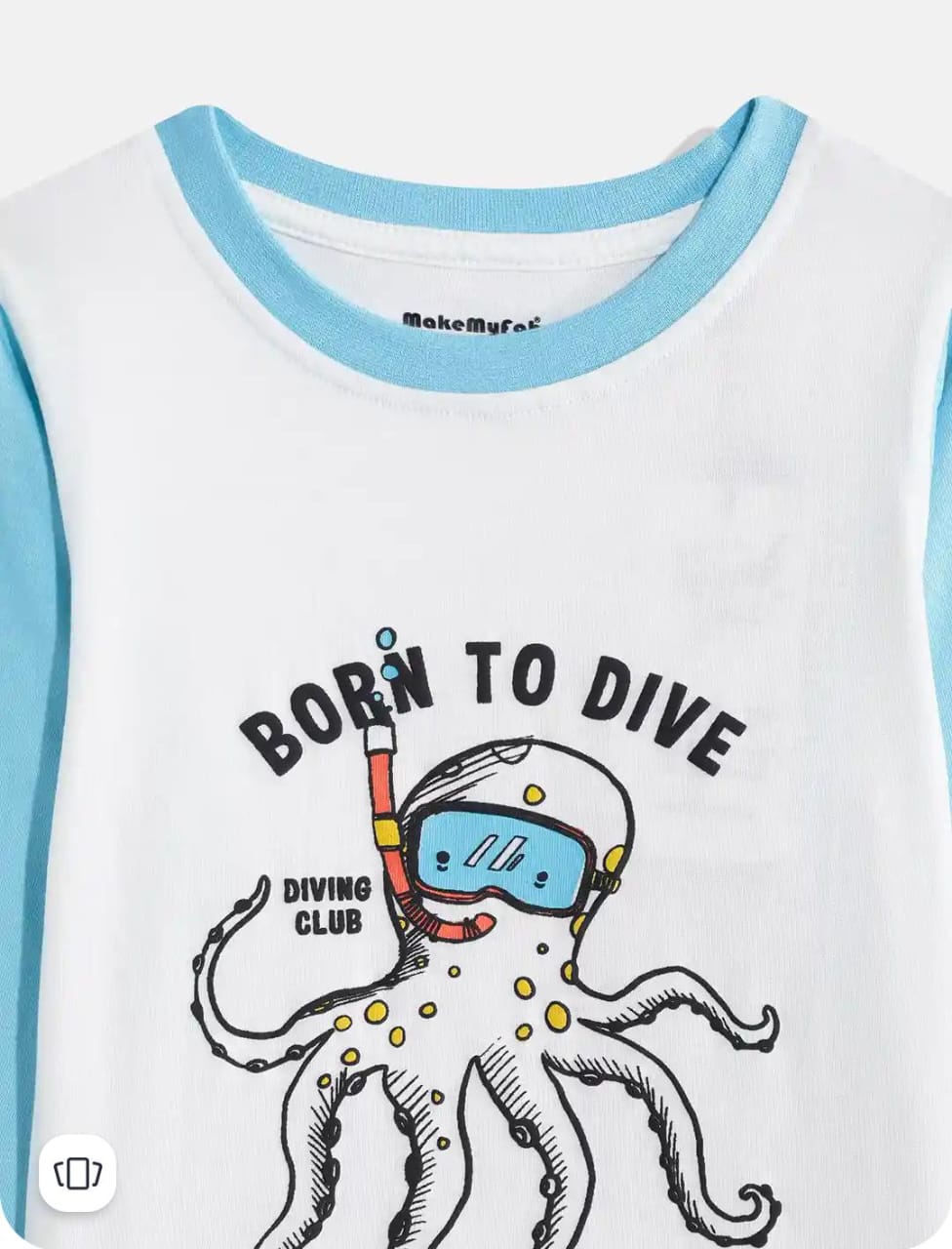 KIDS CORD SET - BORN TO DIVE