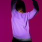 BASIC SWEATSHIRT WOMENS - LILAC